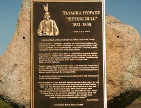 Sitting Bull in North Dakota