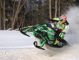 Snowmobiling