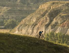 biking