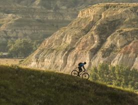 biking