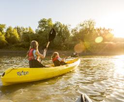 kayaking