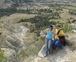 Hiking in the Badlands