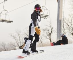 snowboarding