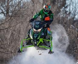 Snowmobiling