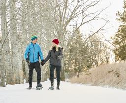 winter hiking
