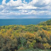 Boating on Devils Lake