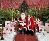 santa at the garden photo