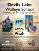 devils lake walleye school photo