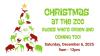 christmas at the zoo – guess who’s green and coming too! photo