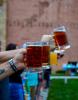 beer stein holding contest photo