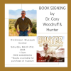 book signing of hunter the dino-digging dog photo