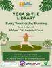 yoga @ the library photo