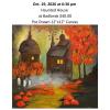oct. 19th haunted house paint night at badlands photo