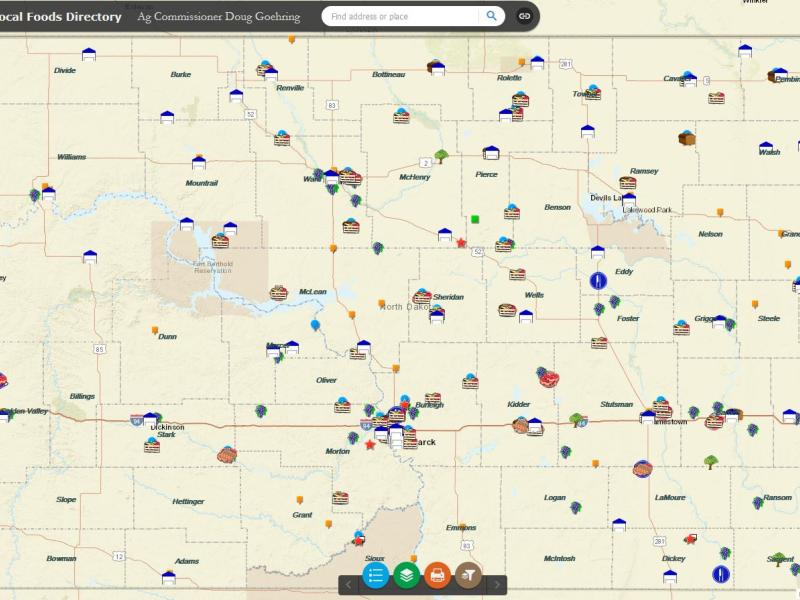 Local Foods Map
